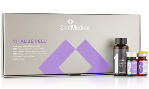 Our Vitalize Peel® is a unique break-through formulation of mild acids that provide a complete, consistent, and safe peel with no “downtime” and predictable results for all skin types. This non-invasive peel creates a softer, smoother younger-looking complexion. Learn More